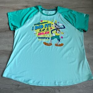 Disney 2023 Goofy Challenge Finisher Active Tee SZ XL